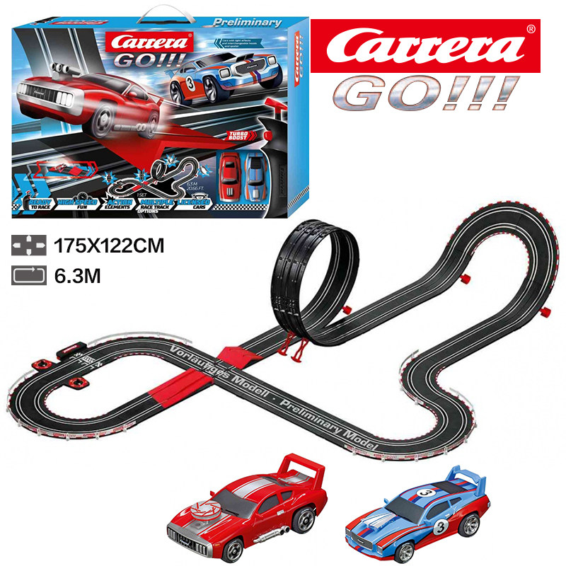 CARRERA GERMANY CARRERA ROAD RAIL CAR GO SET REMOTE CONTROL ELECTRIC HANDLE SMART PARENT-CHILD TOY