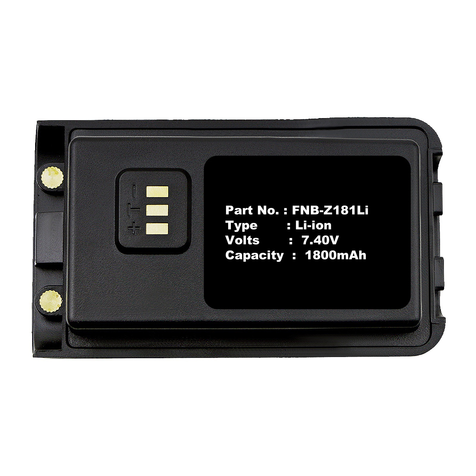 电池适用Vertex FNB-Z181Li EVX-C31 VZ-30-G6-4  VZ-30-D0-5