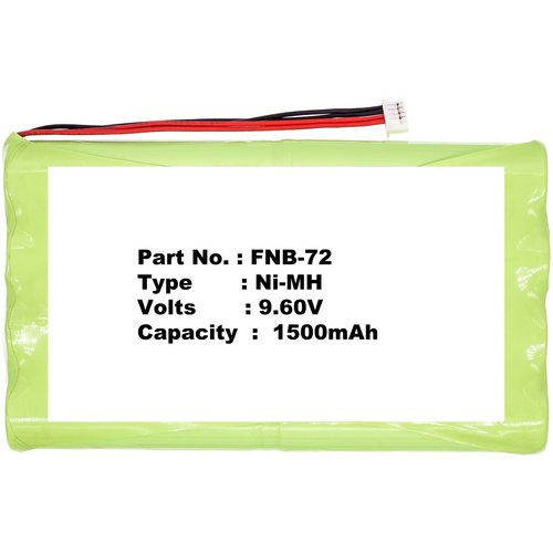 电池适用Vertex FNB-72xh FT-817ND FT-818 SBR-32MH FNB-85