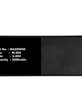 电池适用HBC Radiomatic FUB10XL 005-01-00466 BA209000 FUB10AA