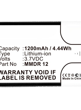 电池适用Avus MMDR 12 EP-500 ALBA ACSE2G Denver GSP-120