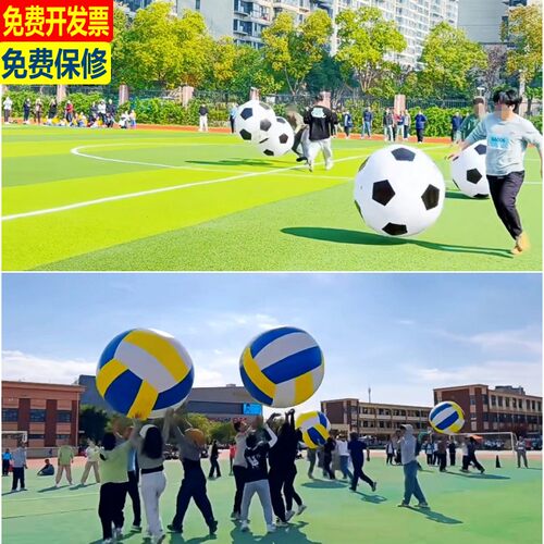 特大号幼儿老年拓展足球水上排球