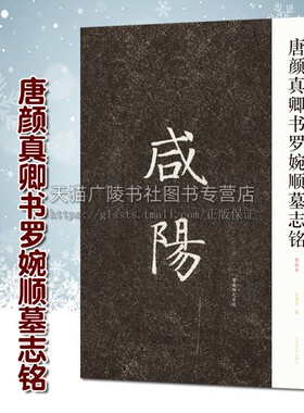 唐颜真卿书罗婉顺墓志铭 李旭文著 中国传统文化艺术唐代楷书碑帖 字帖书法理论赏析技法研究鉴赏书籍畅销著作 河南美术出版社