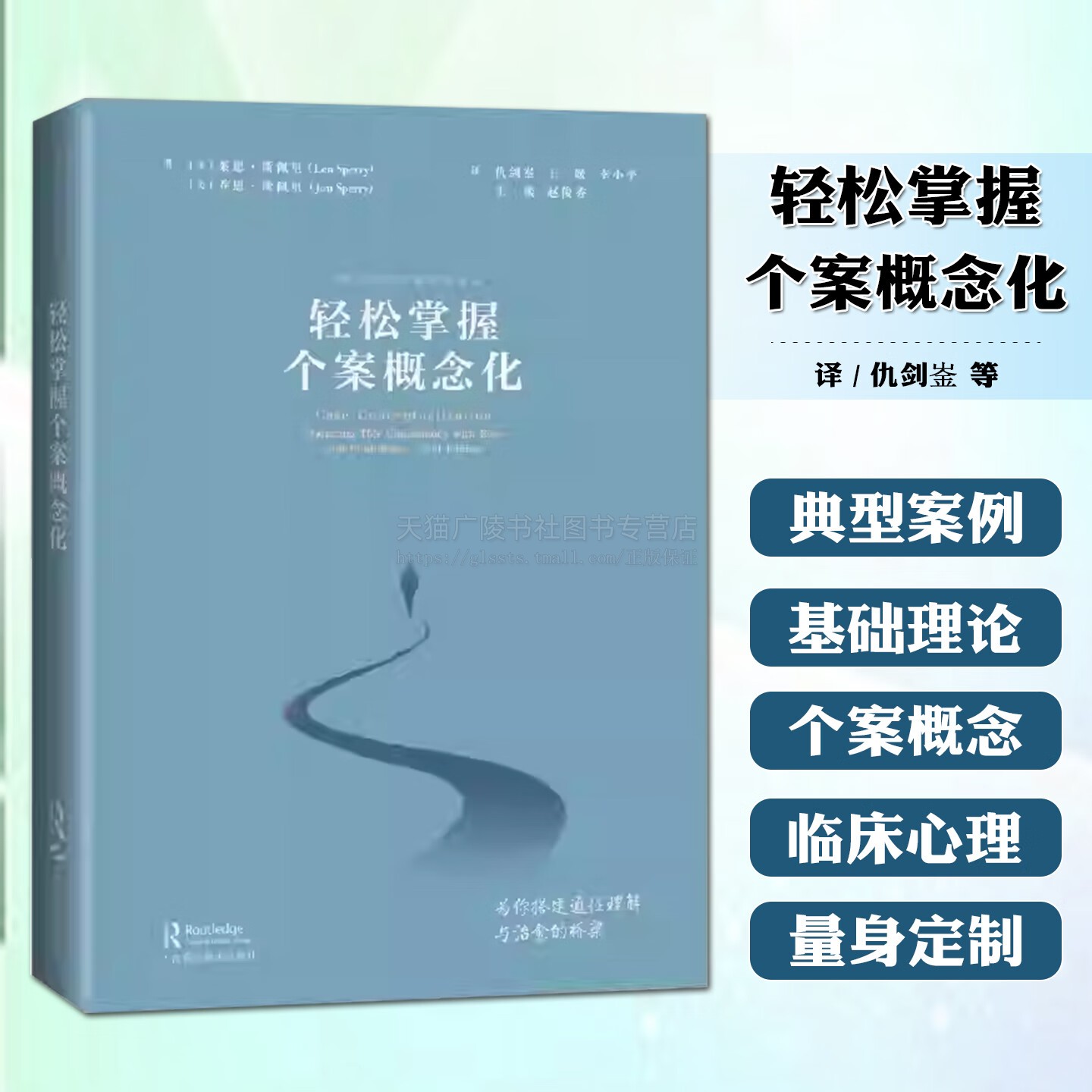 轻松掌握个案概念化 心理治疗核心胜任力丛书 心理学书籍 心理咨询与治疗临床实践实用指南 个案概念化基础知识与技能书 上海科技