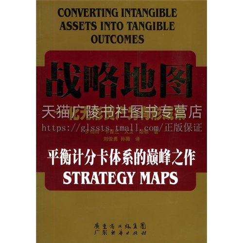 战略地图 化无形资产为有形成果 罗伯特卡普兰 大卫诺顿 著 平衡计分卡体系研究理论管理工具经典著作畅销书籍 广东经济出版社