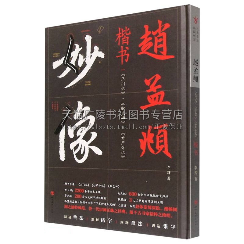 经典书法临摹研习 赵孟頫 精研笔法细解结字图释章法集字三门记胆巴碑妙严寺记 经典精选 畅销阅读书籍 畅销 四川美术出版社