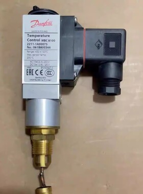 061B800366丹佛斯MBC8100系列温度开关恒温器50℃-100℃全新现货