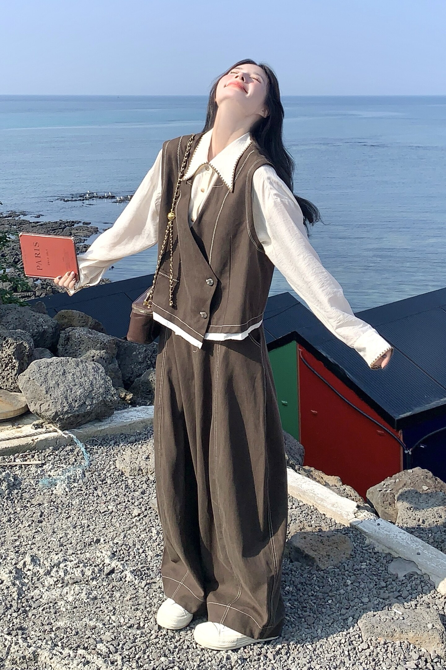 已出货春套装8127两件套P185K278衬衫p95k148三件套p255k388,女装套装/套裙,2B186