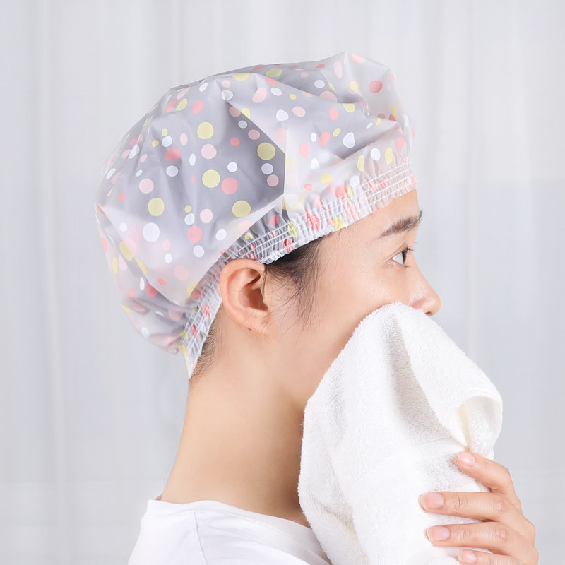 越南进口成人女款浴帽家用防水女士儿童可爱浴室洗澡防水焗油帽子,家庭/个人清洁工具,浴帽,淘宝优惠券,粉丝福利购,淘宝优惠卷