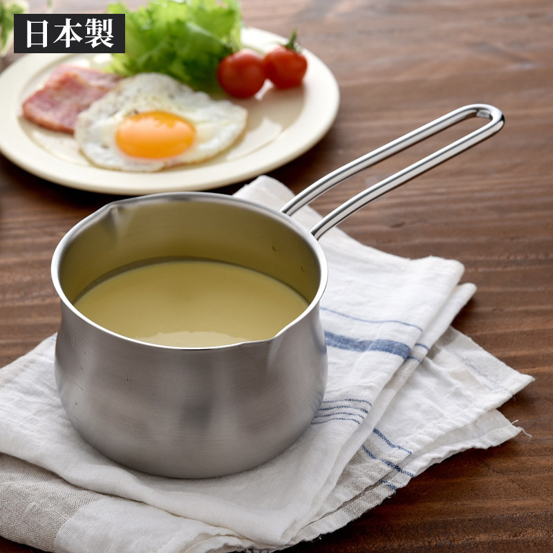 日本进口TAIDAMI不锈钢小奶锅