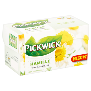 荷兰进口pickwick洋甘菊花茶20小包 进口茶叶花茶茶包