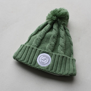 外贸原单尾货孤品秋冬新款针织帽时尚休闲运动百搭保暖顶球毛线帽