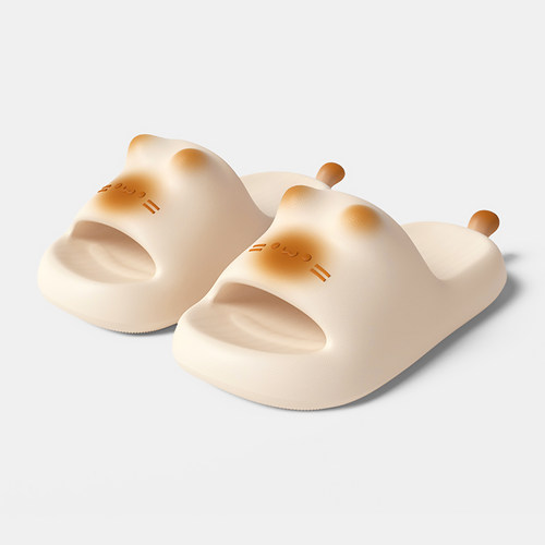 猫咪防臭防滑足弓支撑情侣凉拖鞋