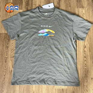 夏季Nike/耐克男子运动休闲透气宽松圆领短袖T恤HJ3958-053 133