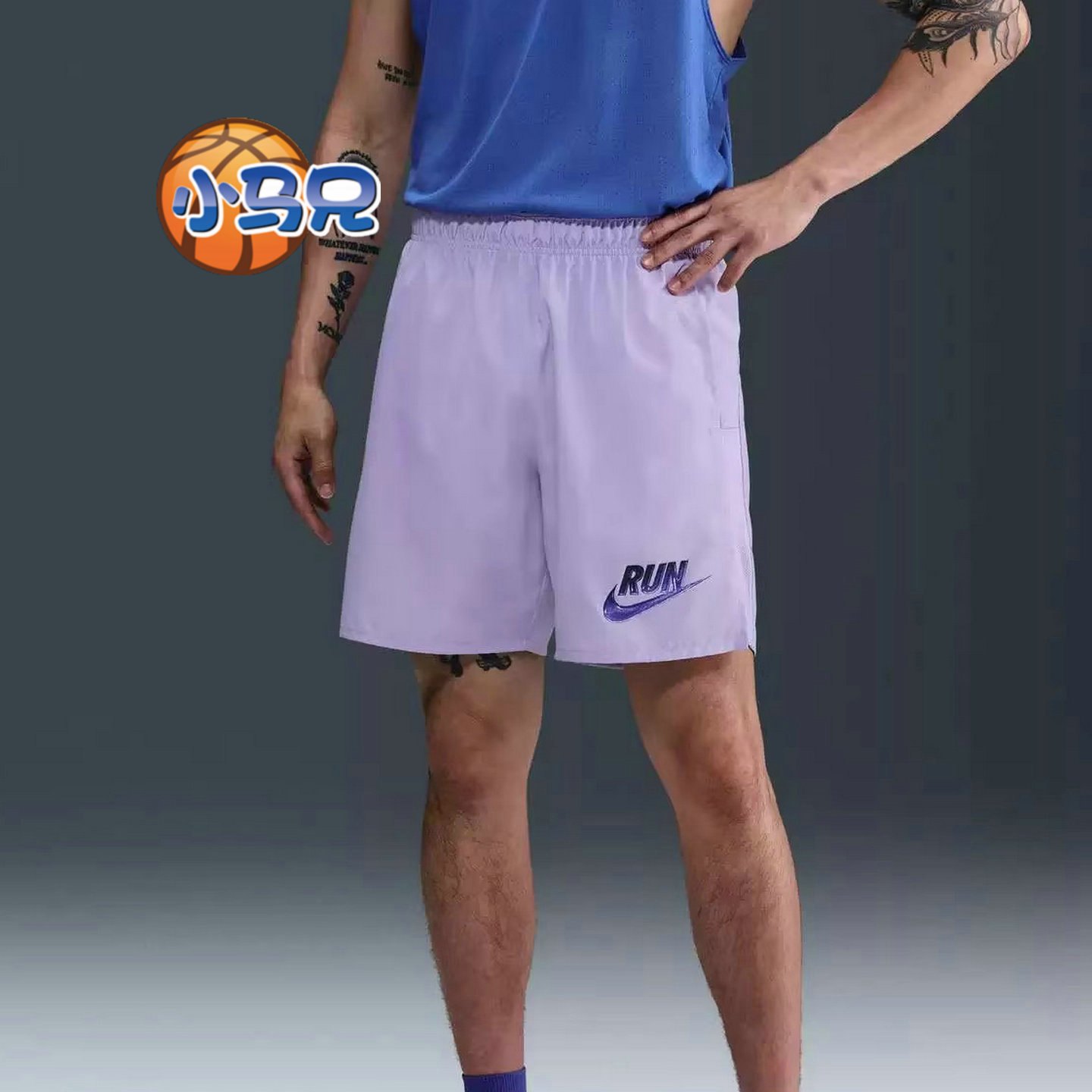 夏季NIKE/耐克男子速干薄款透气针织运动休闲跑步短裤 HJ3567-515