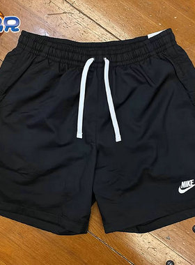 Nike/耐克男子夏季运动休闲透气美式梭织加网内衬短裤AR2383-010