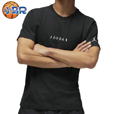 NIKE/耐克 AJ男子休闲运动棉质圆领刺绣训练短袖T恤DM3183-010