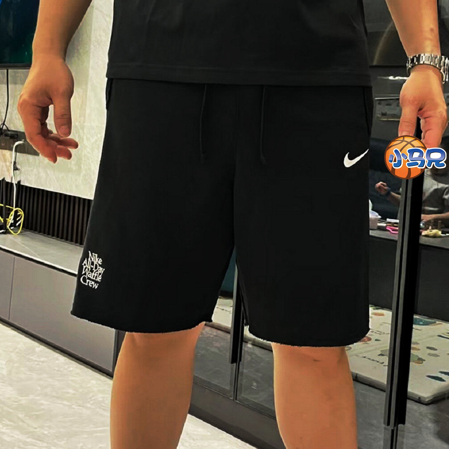 断码特价 NIKE/耐克男子透气运动休闲针织短裤HQ1203 DX0767-386