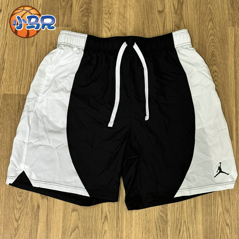 小马兄AIR JORDAN男子AJ速干薄款透气梭织运动休闲短裤DH9082-010