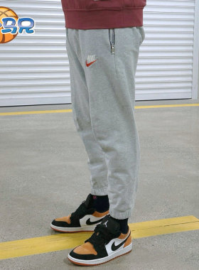 春秋款Nike耐克男子宽松休闲针织运动拉链束脚长裤DM5272-050 045