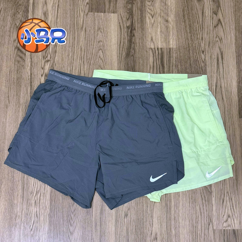 夏季Nike耐克男子运动跑步训练速干透气二合一短裤FN2993-084 701
