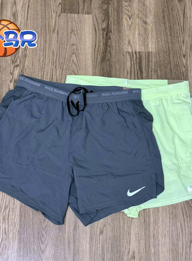 夏季Nike耐克男子运动跑步训练速干透气二合一短裤FN2993-084 701