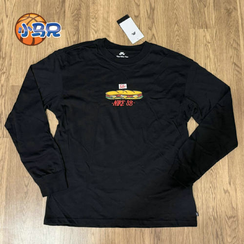 宽松款 正品NIKE/耐克男子透气运动训棉质长袖T恤HJ0807-010 289