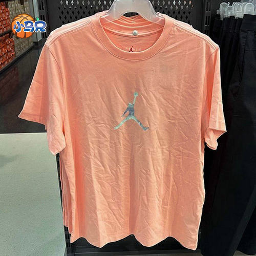 夏季运动休闲款Air Jordan男女子AJ大LOGO圆领短袖T恤DO8899-697
