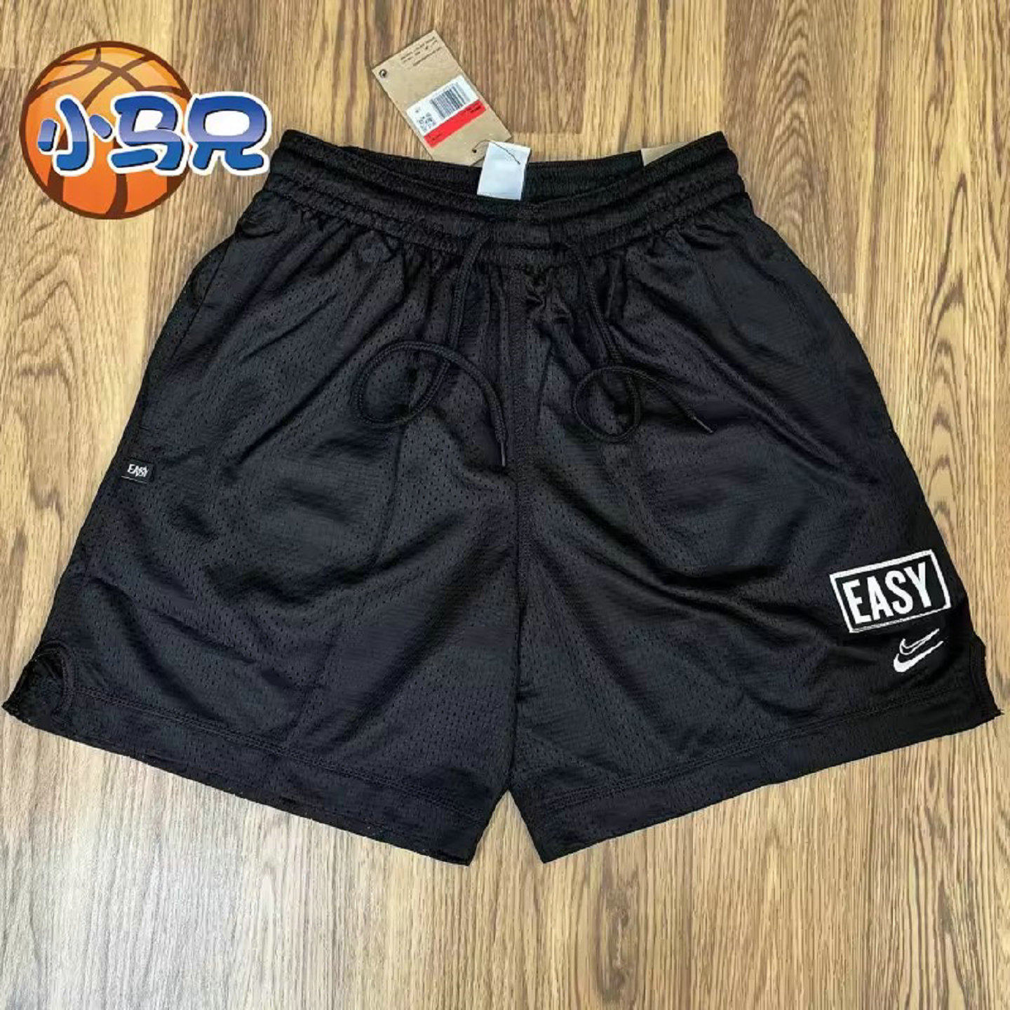 小马兄Nike耐克杜兰特KD男子训练运动篮球速干美式短裤DH7366-010