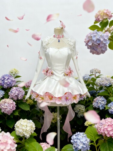 现货守望先锋18赛季花嫁雾子cos服