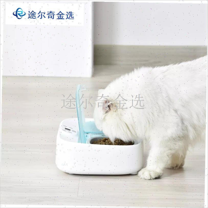 双餐c喂食器高颜值智能自动宠物定时定量投食机猫咪狗狗湿粮