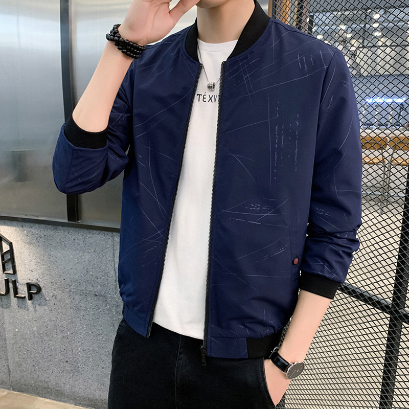 日系2021春秋新款棒球服休闲夹克外贸外套宽松跨境印花欧美飞行夹,男装夹克,星座1712-1