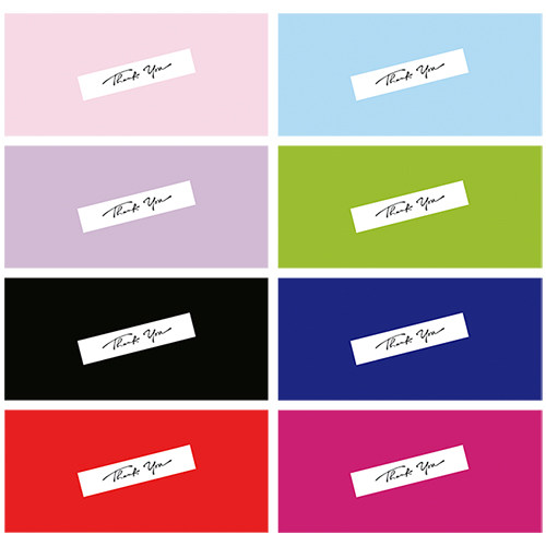 蓝色粉色紫色红色THANK YOU甜品台装饰推推乐贴纸装饰烘焙通用款