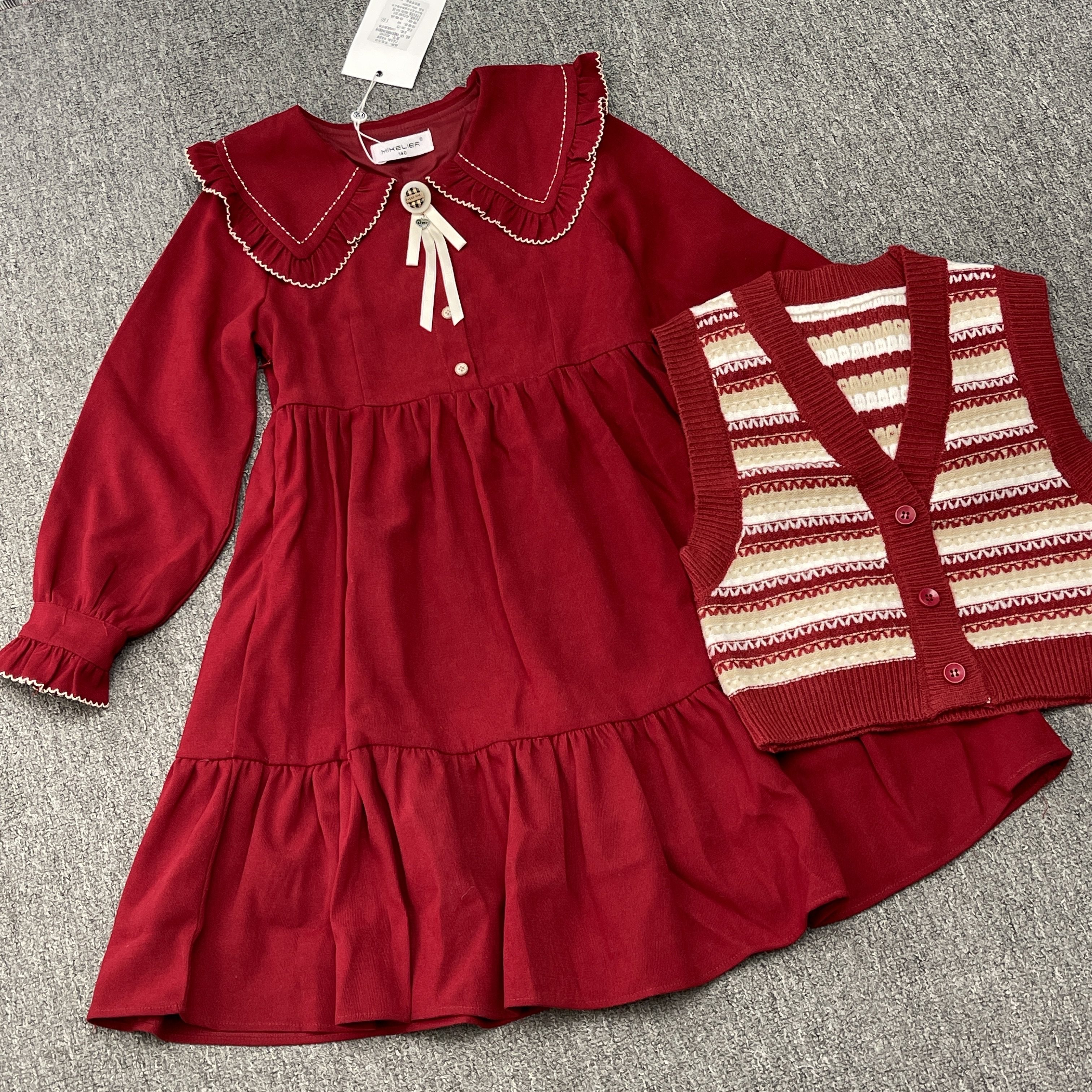 130-170码不退换实体撤店女童连衣裙这也太好看了吧,童装/婴儿装/亲子装,套装,淘宝优惠券,粉丝福利购,淘宝优惠卷