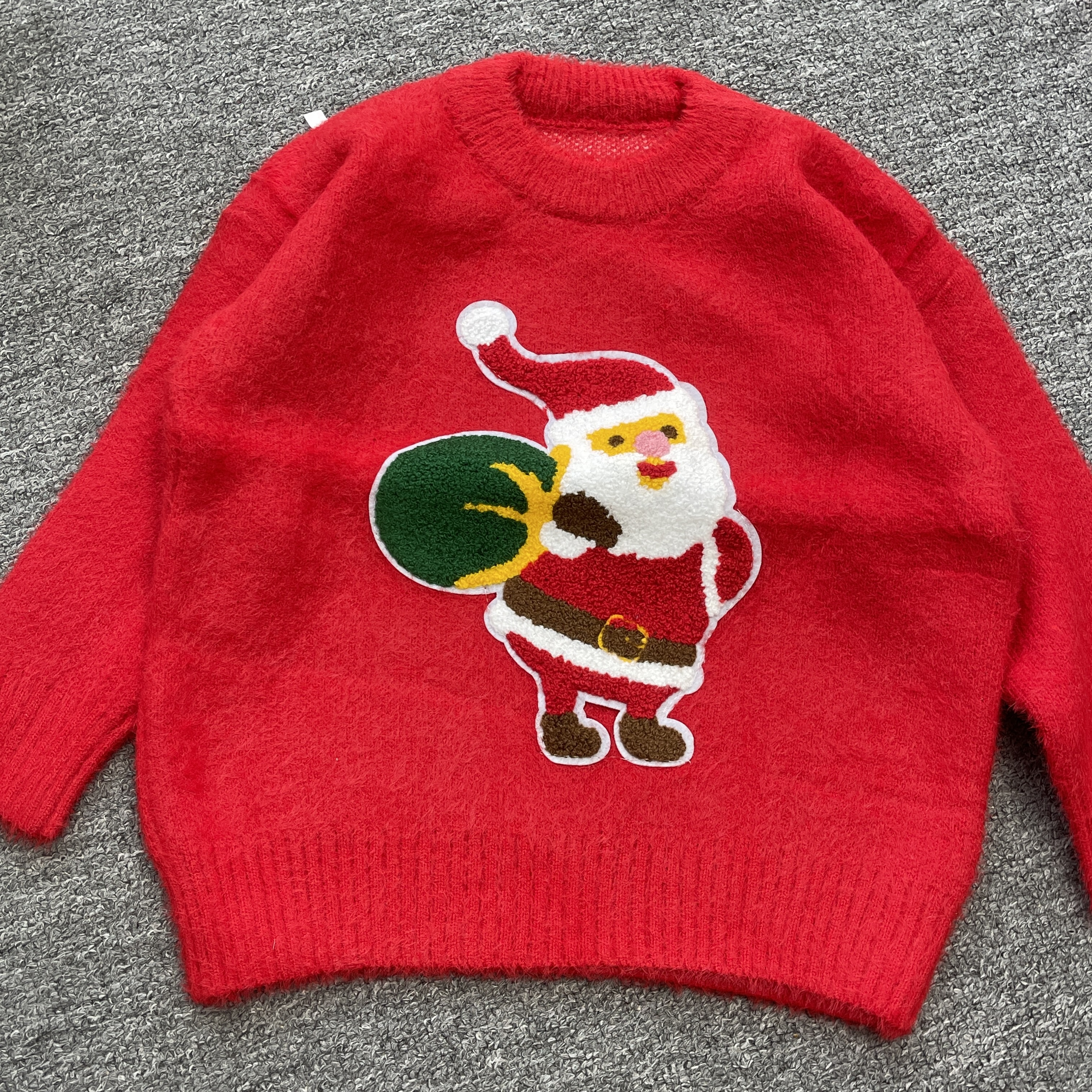 【不退换】120-150儿童防水貂毛毛衣尺码偏小看衣长