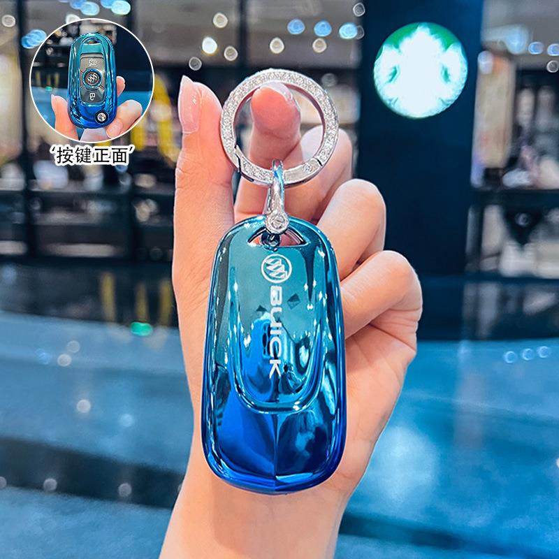 适用别克威朗钥匙套23款pro女gl6凯越gs昂科拉GX汽车18款壳扣17款