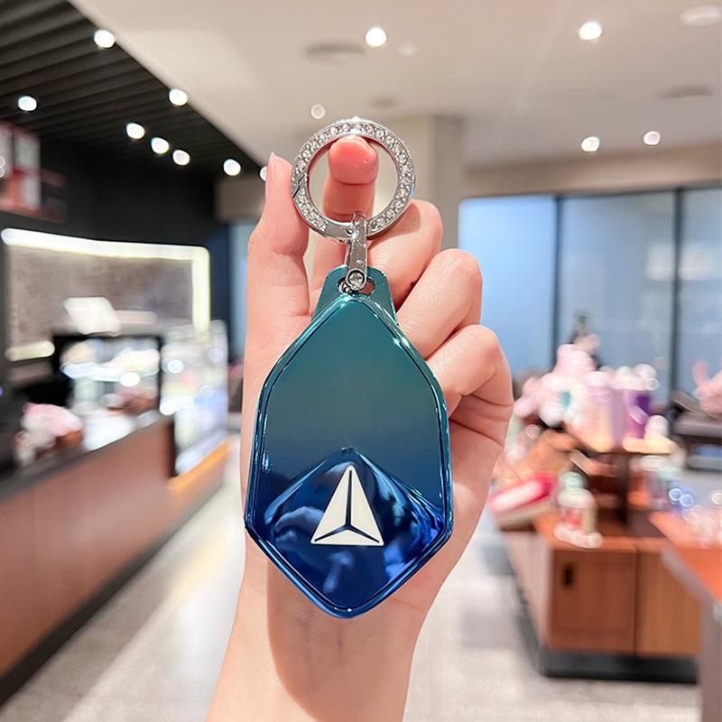 适用长安深蓝s07钥匙套sl03专用s7高档g318扣壳汽车内饰装饰用品