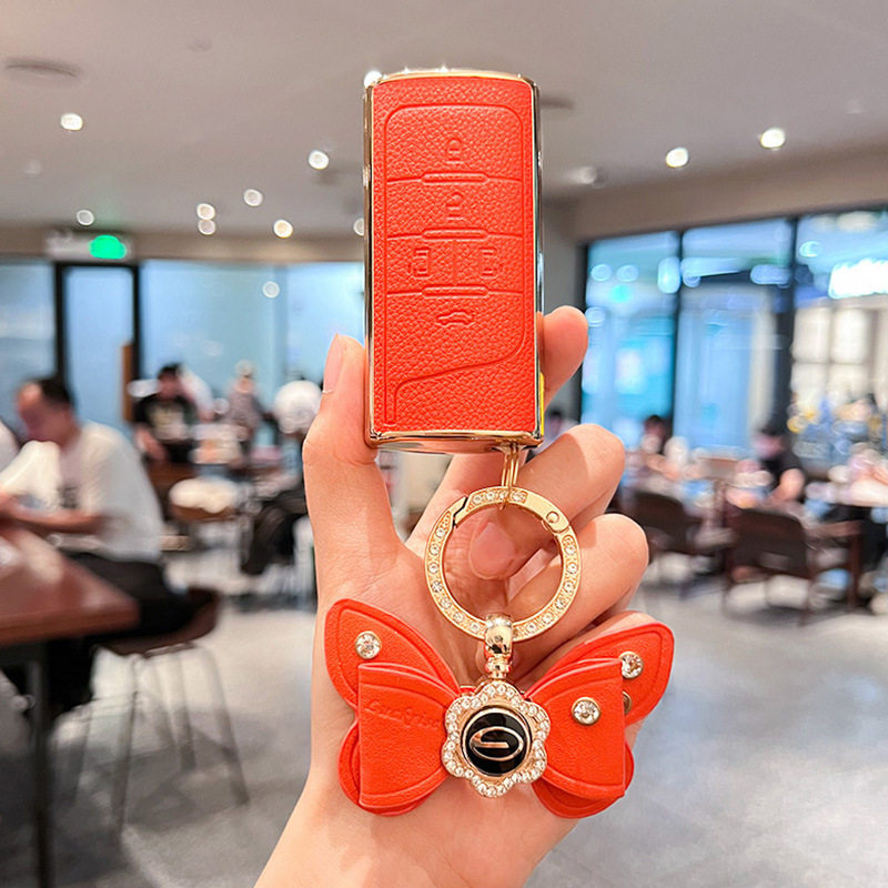 适用广汽传祺GS8影豹GS4PLUS/GS3/M6/M8/Gm6/GA8车钥匙包套高档壳