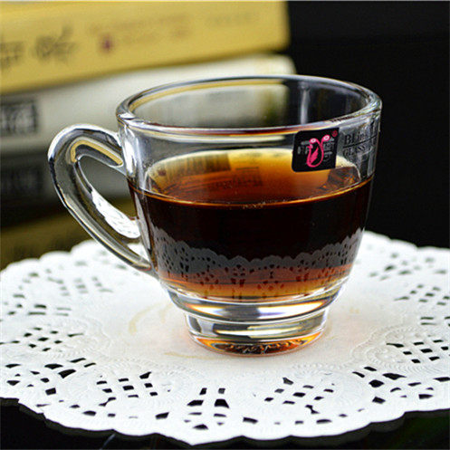 迷你小号咖啡杯耐热时尚透明玻璃