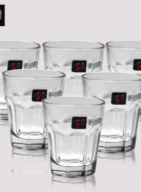 只装日式风无铅玻璃小号酒杯