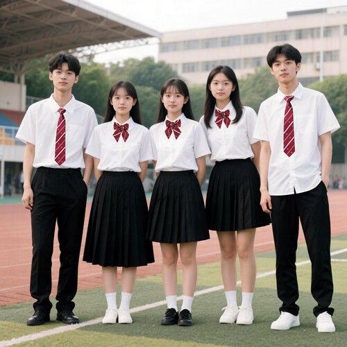 学生专款，纯白不透！