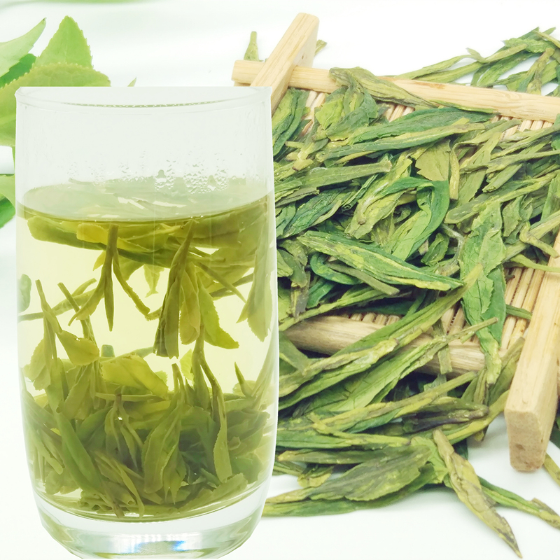 2025新春茶越乡雨前龙井散装茶叶高山绿茶农直销250g豆香正宗