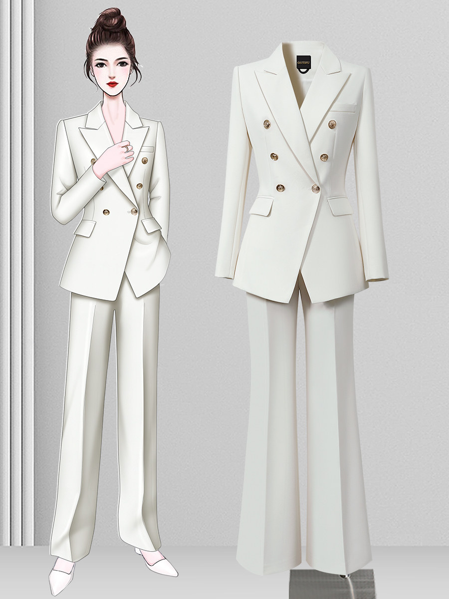 休闲西装外套女2025新款ol气质通勤正装高级感主持人职业西服套装,模玩/动漫/周边/娃圈三坑/桌游,Cosplay女装/cos女装,淘宝优惠券,粉丝福利购,淘宝优惠卷