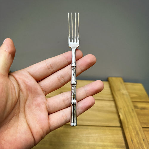 不锈钢水果叉蛋糕甜品饼叉果签