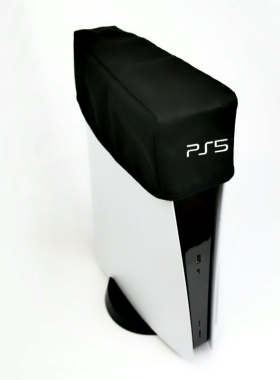 PS5主机防尘盖布简约现代黑色万能通用顶部防尘罩