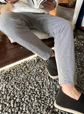 蝉昭男款灰色保暖裤新疆长绒棉纯棉花棉裤排湿寒东北传统手工棉裤