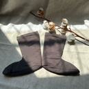 蝉昭-里外全棉填充新疆长绒棉排湿寒保暖养生男女袜套睡眠袜子