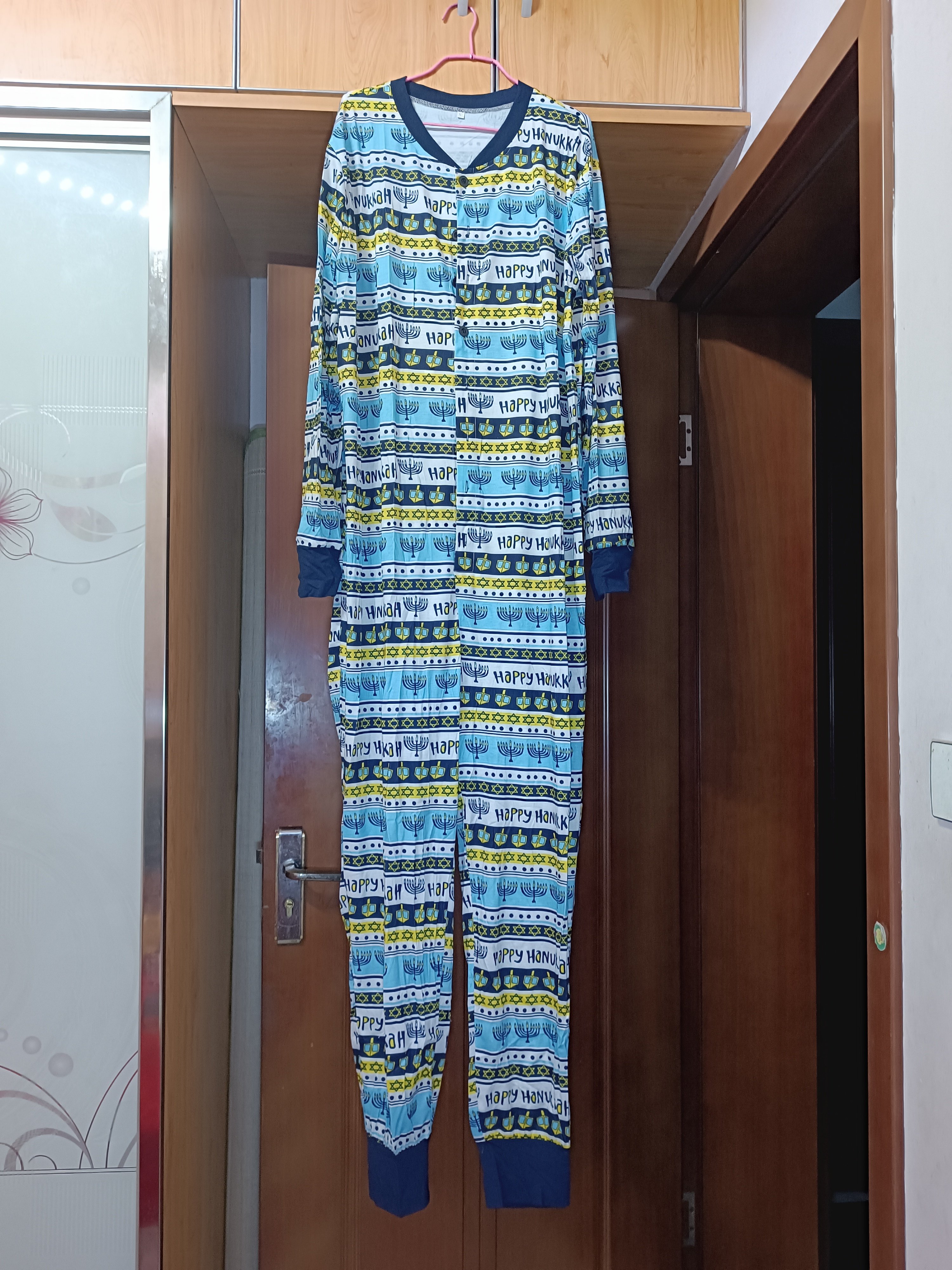 大码男士舒适睡衣家居服男款健身连体衣裤