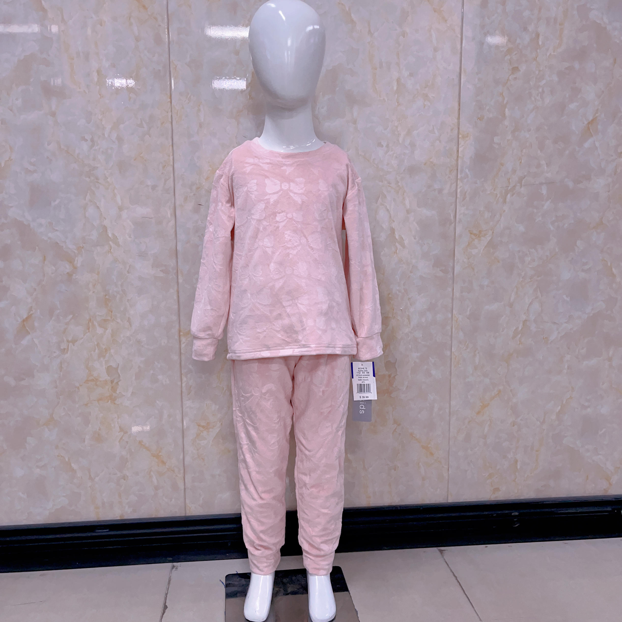 4-14岁外贸原单出口女童中大童春秋冬打底家居套装现货超值清