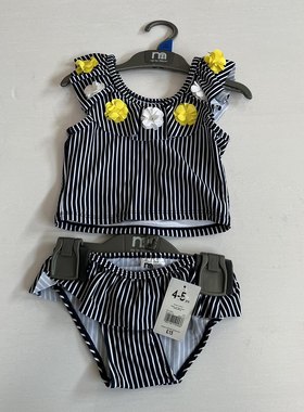 幼儿女宝泳衣女款儿童1-10岁女童高端分体裙式小中童公主泳装